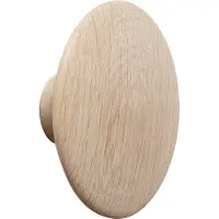 Muuto Dots Wood Lot de Hooks Oak | Ø 9 cm
