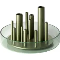 Fritz Hansen Ikeru Vase Forest Green | Low