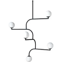 Pholc Suspension , Noir, Salle à manger, Métal