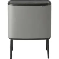 Brabantia Bo Touch Bin poubelle recyclage duo 11+23 litres