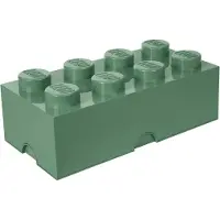 LEGO Boîte de rangement - 8 Boutons - 50x25x18 - Cendré - - UneTaille - Boîte