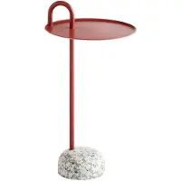 HAY Bowler Table d'Appoint Tile Red