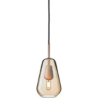 Nuura Suspension , Anoli 1, dimmable, Or / laiton, Salon / séjour, Verre, Design