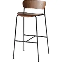 &tradition Pavilion Counter Chaise Lacquered walnut backrest & seat