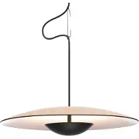 Marset Suspension , Ginger, dimmable, Bois, Salon / séjour, Bois, Design
