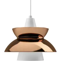 Louis Poulsen Suspension Doo-Wop cuivre