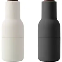 AUDO CPH Bottle Grinder Lot de 2 Ash Carbon|Walnut
