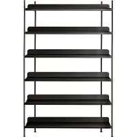 Muuto Compile Shelving System Lot de Black | Configuration 4