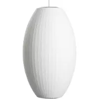 HAY Suspension , Nelson Cigar Bubble, dimmable, Blanc, Salon / séjour, Plastique, Design