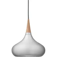 Fritz Hansen Orient Aluminium|Oak | P1: Ø: 22.5cm x H: 24.5cm