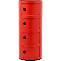 Kartell Componibili Classic Unité de Rangement Red | 4 doors