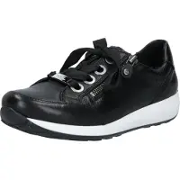 Ara Baskets basses 'Klassischer Schnürschuh Damen 12-34587 01 Echtleder in schwarz' noir