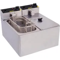 Buffalo Friteuse 2x3 litres - modèle de table