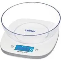 Zelmer Balance De Cuisine - - Zks1450 - Électronique - 5 Kg - Lcd Bleu