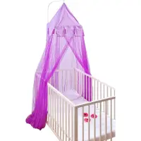 Deconet Moustiquaire pour Bébé Deconet Castle Violet