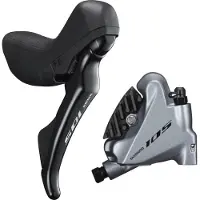 Shimano 105 St-r7025+br-r7070 Rear Brake Noir