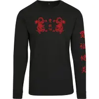 Mister tee T-shirt rouge / noir