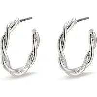 Pilgrim Boucles d'oreilles 'Naja' argent