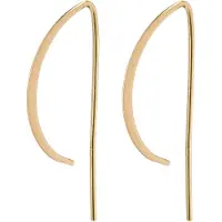 Pilgrim Boucles d'oreilles 'Peony' or