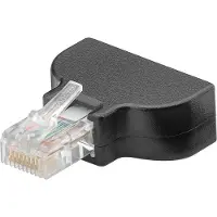 Goobay Terminal Block 8 broches > connecteur RJ45 (8P8C)