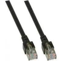 Efbe-Schott RJ45 Patchkabel SF/UTP, Cat.5e, PVC, CCA, 10m, schwarz