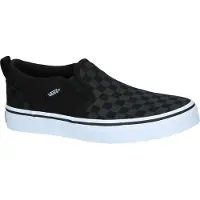 Vans Baskets Vans Enfant Asher Checkers Black-Taille 36