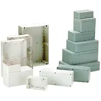 TOOL LAND Coffret Etanche En Abs - Gris Fonce Avec Couvercle Transparent 265 X 185 X 95mm