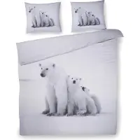 Papillon Parure de Lit Papillon Iceberg Flanelle-240 x 220 cm | Lits-Jumeaux