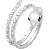 Elli Bague 'Pinky' vert / argent