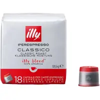 Illy Lot de 18 capsules Iperespresso Moyen