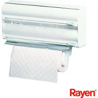 Ray Distributeur Triple Rouleaux Organisation Murale Cuisine - Slazenger