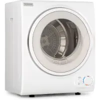 Klarstein KlarsteinJet Set 2500, sèche-linge, sèche-linge à évacuation d'air, 850 W, TEE C, capacité de 2,5 kg, dimensions de 50 cm, couleur blanche