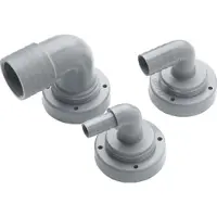 VETUS Elbow Connector 25 Mm Argenté