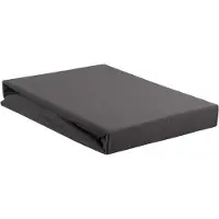 Beddinghouse Drap-Housse Beddinghouse Surmatelas Anthracite (Jersey)-180 x 200/220 cm