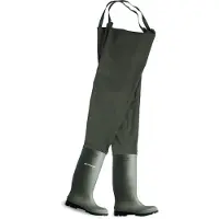 Dunlop Hommes, Bottes en caoutchouc, Dunlop 388VP WAADBROEK GROEN 41, Bottes de wading/caoutchouc, Vert (vert (groen) 08), 41 UE, Vert, (41)