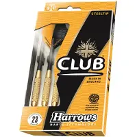 Harrows 3 fléchettes acier "Club Brass" - 26g-R