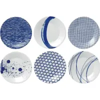 Royal Doulton Assiette à gâteau Pacific 16 cm lot de 6