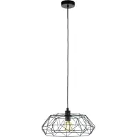Eglo Suspension Carlton 2 - Acier - Noir - 60W