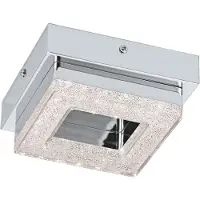 Eglo LED plafonnier Fradelo 4w - 3000K - 12cm chromé avec cristal