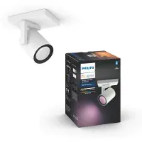 Philips Hue Argenta Spot Monté en Surface White and Color - Blanc - 1 Spot