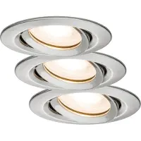 Paulmann LED à encastrer Nova Plus, set de 3, orientable
