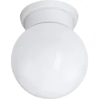 Eglo 94973 Durelo Plafonnier en verre blanc