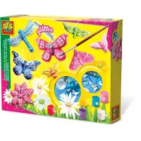 SES Creative Moulez Peignez Et Décorez Des Papillons Avec Des Paillettes