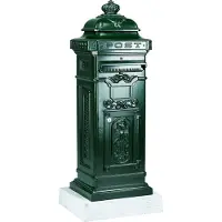 Ks Verlichting Mailbox Colombus B1B 2-deurs colonne - vert