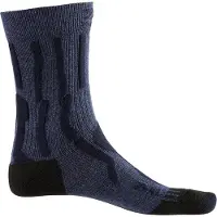 X-socks Chaussettes de Randonnée X-Socks Women Trek X CTN Blue Black-Taille 37 - 38