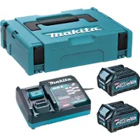 Makita 191J81-6 Set De Démarrage 40V MAX XGT DC40RA / 2XBL4025