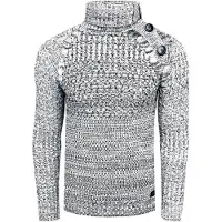 Rusty neal Pull-over gris chiné