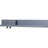 Muuto Folded Shelves Lot de Blue-Grey | 96 x 13 cm