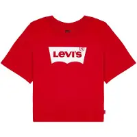 Levi's T-shirt enfant LIGHT BRIGHT CROPPED TEE filles - Rouge - 12 ans