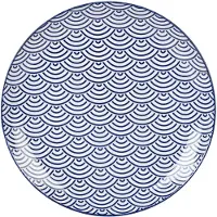 Tokyo Design Studio Assiette plate Nippon Blue 26 cm